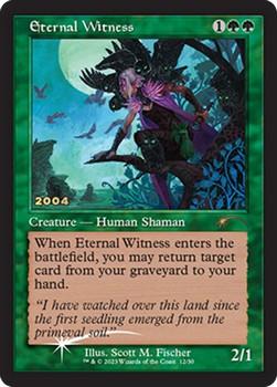 2022 Magic The Gathering 30th Anniversary Edition - Promos #12 Eternal Witness Front