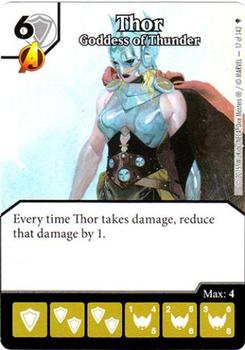 2015 Dice Masters Age of Ultron #17of142 Thor Front