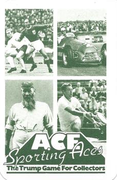 1980 Ace Sporting Aces; Barry Sheene's Speed Aces #D1 Steve Baker Back