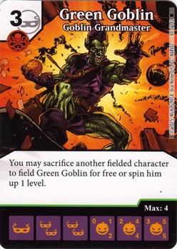 2015 Dice Masters The Amazing Spider-Man #89of142 Green Goblin Front