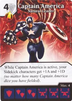 2014 Dice Masters Avengers vs. X-Men #5 Captain America Front