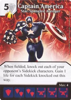 2014 Dice Masters Avengers vs. X-Men #6 Captain America Front