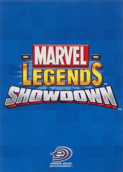 2006 Upper Deck Entertainment Marvel Legends Showdown Power Cards #DAD-07 Daredevil (Blind Luck) Back