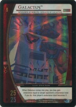 2006 Upper Deck Entertainment Marvel Vs. System Heralds of Galactus - Foil #MHG-011b Galactus (Devourer of Worlds) Front