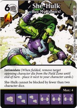 2016 Dice Masters Civil War #19/142 She-Hulk Front