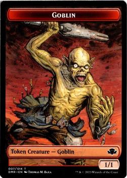 2023 Magic: The Gathering Dominaria Remastered - Tokens #007/014 Goblin Front