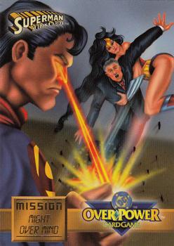 1996 Fleer DC Overpower - Mission: Might Over Mind #2 Failsafe! Front