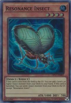 2021 Yu-Gi-Oh! OTS Tournament Pack 17 English #OP17-EN007 Resonance Insect Front
