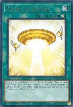 2023 Yu-Gi-Oh! Maze Of Memories English 1st Edition #MAZE-EN058 Court of Justice Front
