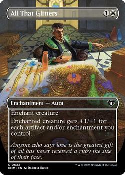 2023 Magic: The Gathering Commander Masters #0622 All That Glitters Front