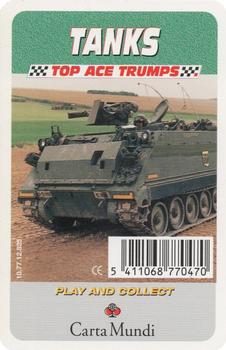 2002 Carta Mundi Top Ace Trumps Tanks #NNO Title Card Front