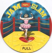 2002 Burton's Foods Jammie Dodger Jam Slam #NNO Ballistic Ballerina Front