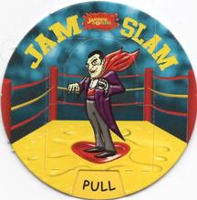 2002 Burton's Foods Jammie Dodger Jam Slam #NNO Jampire Front