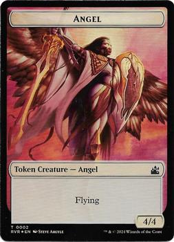 2024 Magic: The Gathering Ravnica Remastered - Double Sided Tokens #0002/0008 Angel / Goblin Front