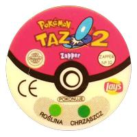 2001 Pokemon Lay's Tazo Zapper #10 Grimer Back