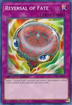 2024 Yu-Gi-Oh! Speed Duel GX: Midterm Destruction English 1st Edition #SGX4-ENB17 Reversal of Fate Front