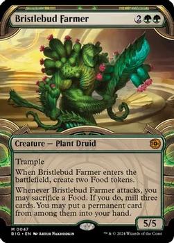 2024 Magic: The Gathering Outlaws of Thunder Junction - The Big Score #47 Bristlebud Farmer Front