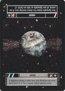 1997 Decipher Star Wars CCG Dagobah Limited #NNO Anoat Front