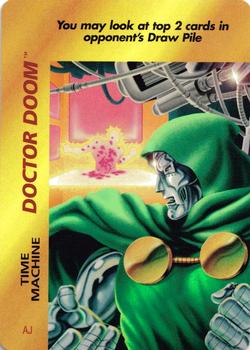 1995 Fleer Marvel Overpower #NNO Dr. Doom - Time Machine Front