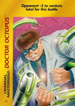 1995 Fleer Marvel Overpower #NNO Dr. Octopus - Criminal Mastermind Front