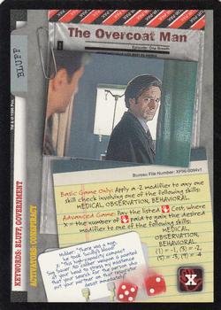 1996 US Playing Card Co. The X Files CCG #094 The Overcoat Man Front