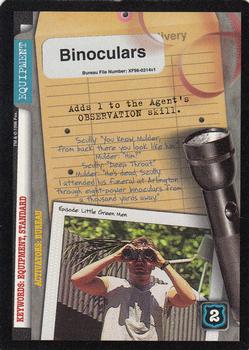 1996 US Playing Card Co. The X Files CCG #314 Binoculars Front