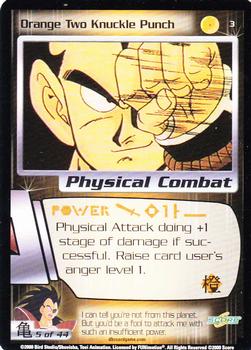 2000 Score Dragon Ball Z Saiyan Saga #3 Orange Two Knuckle Punch Front