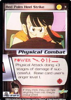 2000 Score Dragon Ball Z Saiyan Saga #9 Red Palm Heel Strike Front