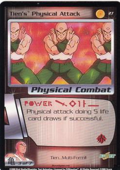 2000 Score Dragon Ball Z Saiyan Saga #27 Tien's Physical Attack Front