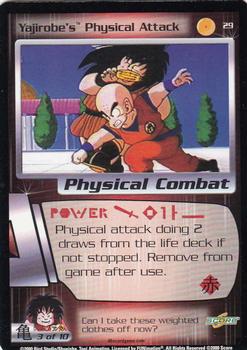 2000 Score Dragon Ball Z Saiyan Saga #29 Yajirobe's Physical Attack Front