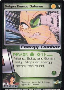 2000 Score Dragon Ball Z Saiyan Saga #92 Saiyan Energy Defense Front