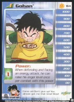 2000 Score Dragon Ball Z Saiyan Saga #164 Gohan Front