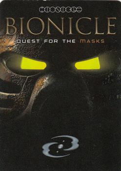 2001 Upper Deck Bionicle Quest for the Masks (First Edition) #4 Great Mask Challenge : Strength Back