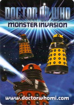 2011-12 Doctor Who Monster Invasion #9 Skeletal Master Back