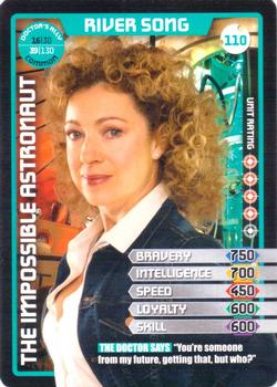 2011-12 Doctor Who Monster Invasion #110 River Song Front
