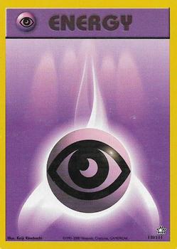 2000 Pokemon Neo Genesis #110/111 Psychic Energy Front