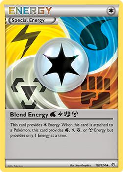2012 Pokemon Black & White Dragons Exalted #118 Blend Energy Front