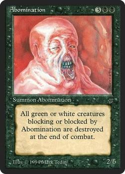 1994 Magic the Gathering Legends #NNO Abomination Front