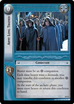 2007 Decipher Lord of the Rings CCG: Age's End #19P5 Army Long Trained Front