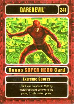 2003 Genio Marvel - Bonus Super Hero Silver Border #241 Daredevil Front