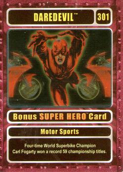 2003 Genio Marvel - Bonus Foil Super Hero Silver Border #301 Daredevil Front
