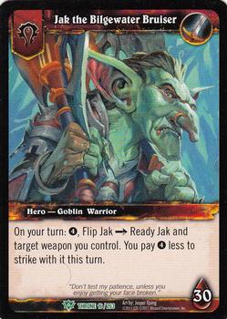 2012 Cryptozoic World of Warcraft Throne of the Tides #16 Jak the Bilgewater Bruiser Front