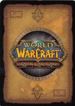 2012 Cryptozoic World of Warcraft Throne of the Tides #111 Grumdak, Herald of the Hunt Back