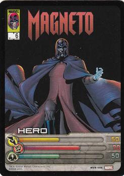 2008 Upper Deck Marvel Ultimate Battles #MUB-0006 Magneto Front