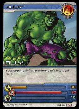 2008 Upper Deck Marvel Ultimate Battles #MUB-0041 Hulk Front