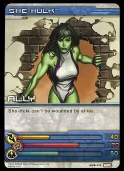 2008 Upper Deck Marvel Ultimate Battles #MUB-0075 She-Hulk Front