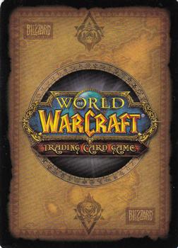 2012 Cryptozoic World of Warcraft Tomb of the Forgotten #74 Alaria the Huntress Back