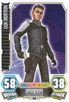 2012 Topps Star Wars Force Attax Series 3 #109 Lux Bonteri Front