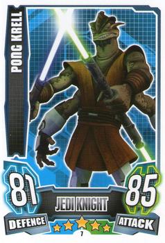 2013 Topps Force Attax Star Wars Movie Edition Series 4 #7 Pong Krell Front