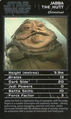 2004 Top Trumps Specials Star Wars Episodes IV-VI #NNO Jabba The Hutt Front